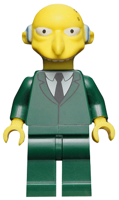 LEGO Mr. Burns The Simpsons Series 1 (Minifigure Only without Stand and Accessories) (sim022) minifigure
