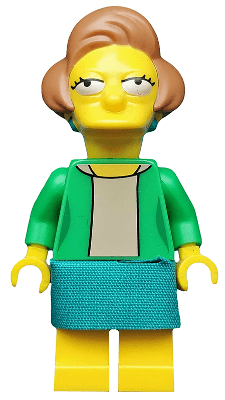 LEGO Edna Krabappel The Simpsons Series 2 (Minifigure Only without Stand and Acce (sim040) Collectible Minifigures Minifigure