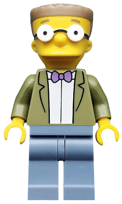 LEGO Waylon Smithers The Simpsons Series 2 (Minifigure Only without Stand and Acc (sim041) Collectible Minifigures Minifigure