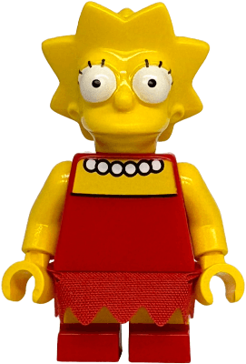 LEGO Lisa Simpson (sim046) The Simpsons Minifigure