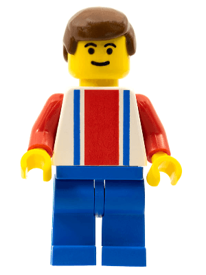 LEGO Soccer Player (soc003) Sports Minifigure