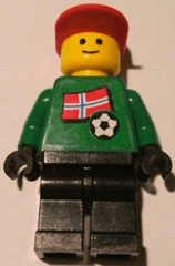 LEGO Soccer Player (soc011s05) minifigure