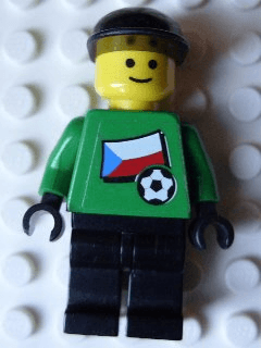 LEGO Soccer Player (soc012s02) Sports Minifigure