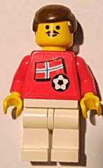 LEGO Soccer Player (soc018s05) Sports Minifigure