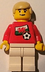 LEGO Soccer Player (soc024s04) Sports Minifigure