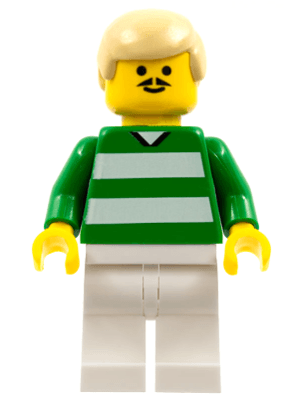 LEGO Soccer Player (soc028) Sports Minifigure