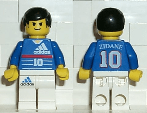 LEGO Soccer Player (soc044) Sports Minifigure