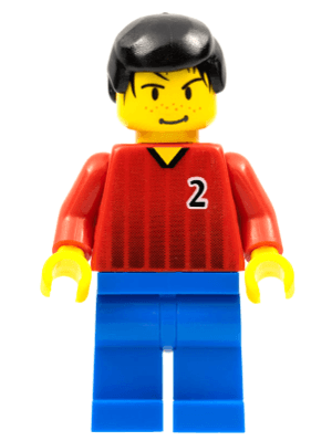 LEGO Soccer Player (soc061) Sports Minifigure