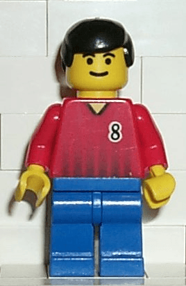 LEGO Soccer Player (soc065) Sports Minifigure