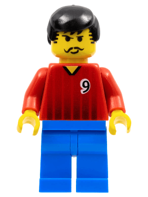 LEGO Soccer Player (soc066) Sports Minifigure