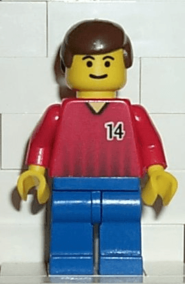 LEGO Soccer Player (soc069) Sports Minifigure