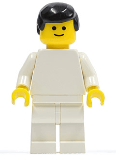 LEGO Soccer Player White Team Player 4 (soc074) Sports Minifigure