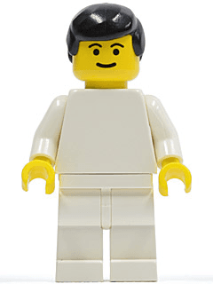 Soccer Player White Team Player 5
