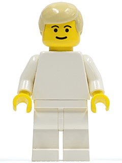 LEGO Soccer Player White Team Player 7 (soc077) Sports Minifigure