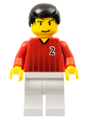 LEGO Soccer Player (soc086) Sports Minifigure