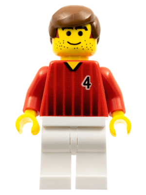 LEGO Soccer Player (soc087) Sports Minifigure