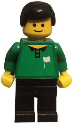 LEGO Soccer Referee Green Line (soc112s) Sports Minifigure