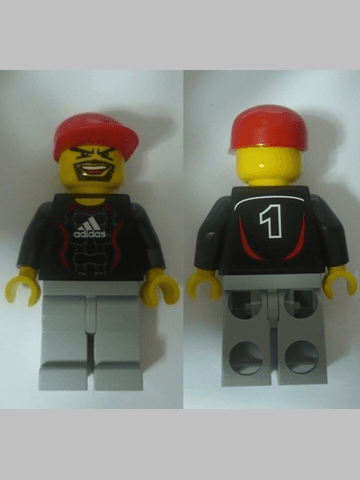 LEGO Soccer Goalie Black (soc116s) Sports Minifigure