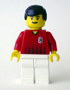 LEGO Soccer Player (soc136) Sports Minifigure