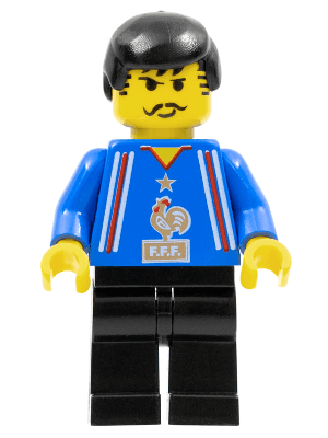 LEGO Soccer Clock Figure 1 (soc142) Sports Minifigure