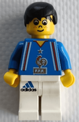 LEGO Soccer Player French Team (soc170) Sports Minifigure