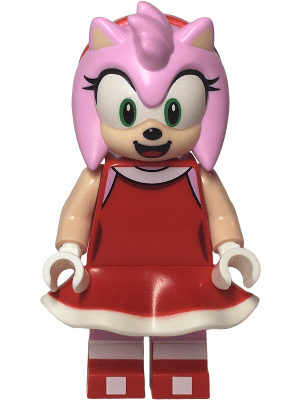 LEGO Amy Rose (son005) Sonic the Hedgehog Minifigure