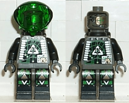 LEGO Insectoids Zotaxian Alien (sp020) Space Minifigure