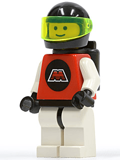 LEGO M:Tron with Air Tanks (sp033) Space Minifigure