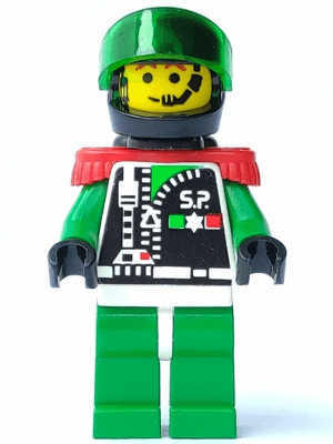 LEGO Space Police 2 Chief (Captain Magenta) (sp038) Space Minifigure