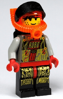 LEGO RoboForce Red with Printed Legs (sp067) Space Minifigure