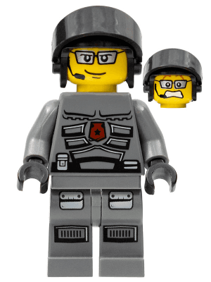 LEGO Space Police 3 Officer 1 (sp094) Space Minifigure