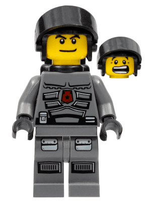 LEGO Space Police 3 Officer 4 (sp096) Space Minifigure