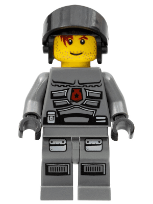 LEGO Space Police 3 Officer 3 (sp098) Space Minifigure