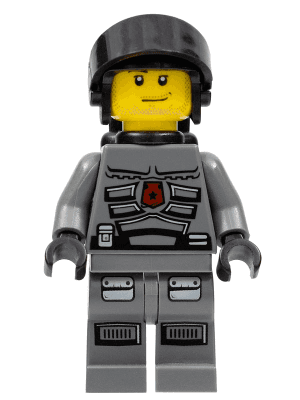 LEGO Space Police 3 Officer 5 (sp099) Space Minifigure