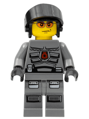 LEGO Space Police 3 Officer 7 (sp105) Space Minifigure