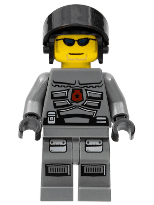 LEGO Space Police 3 Officer 10 (sp109) Space Minifigure