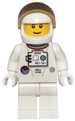 LEGO Shuttle Astronaut (sp121) Town / City Minifigure