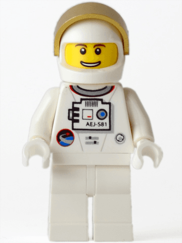 LEGO Shuttle Astronaut (sp124) Town / City Minifigure