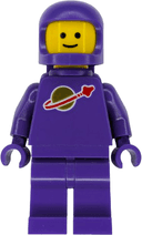 Classic Space - Dark Purple with Air Tanks and Updated Helmet (The Dreamer)