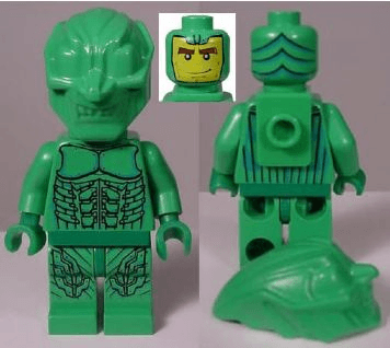 LEGO Green Goblin with Neck Bracket (spd005a) LEGO Minifigure