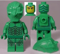 LEGO Green Goblin with Neck Bracket (spd005a) minifigure