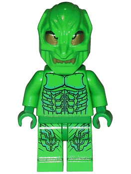 LEGO Green Goblin 2 Gold Eyes (spd006) LEGO Minifigure
