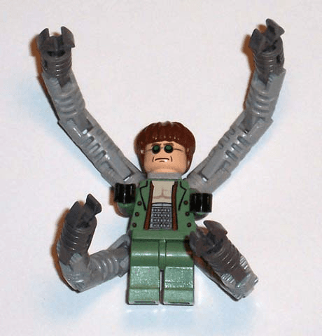 LEGO Dr. Octopus (Otto Octavius) / Doc Ock (spd026) LEGO Minifigure