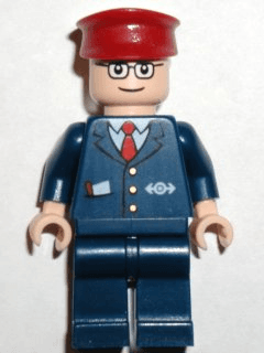 LEGO Subway Train Conductor (spd030) LEGO Minifigure