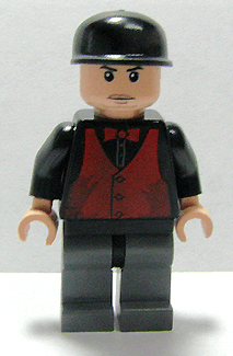 LEGO Commentator (sr014) minifigure