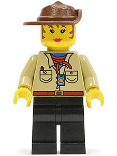 LEGO Miss Gail Storm / Pippin Reed (stu006) minifigure