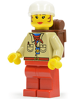 LEGO Miss Gail Storm / Pippin Reed (stu012) minifigure