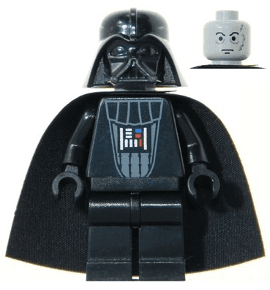 LEGO Darth Vader (Light Gray Head) (sw0004) Star Wars Minifigure