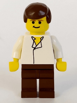 Han Solo - White Shirt without Wrinkles, Brown Legs