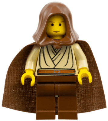 LEGO Obi-Wan Kenobi (Young with Hood and Cape) (sw0024) Star Wars Minifigure